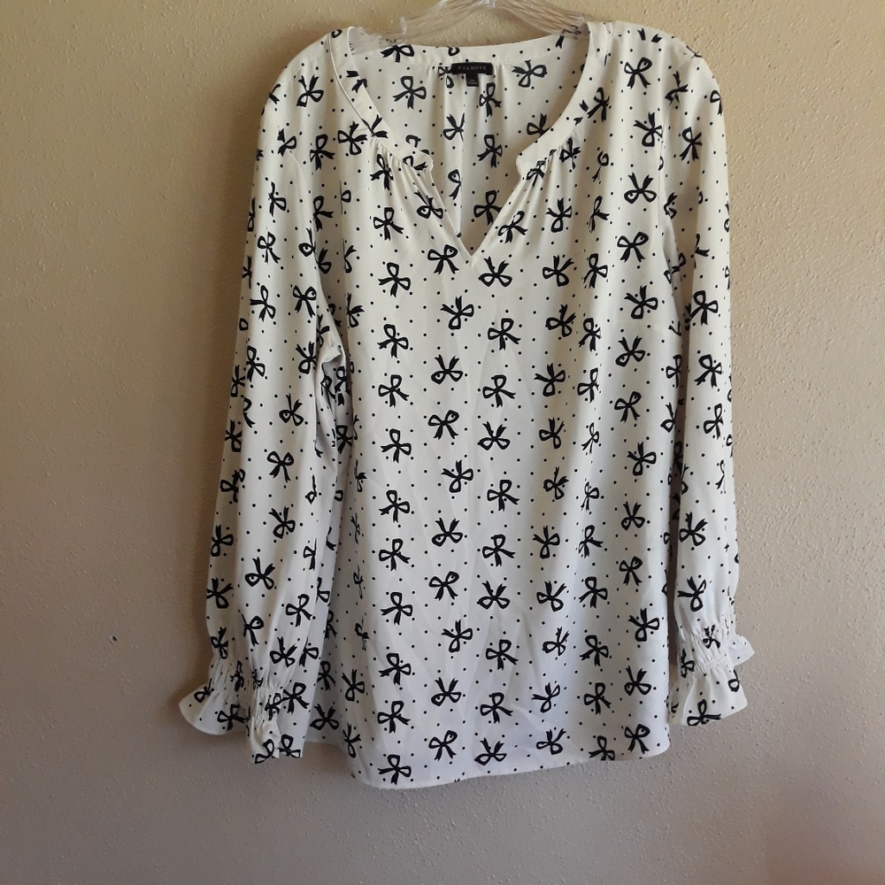 Talbots tunic top - Picture 4 of 12